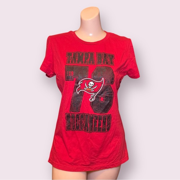 NFL Tops - Tampa Bay Buccaneers Red Women's T-Shirt
